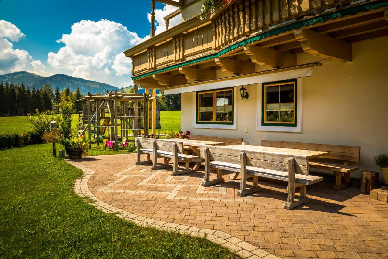 Bio-Bauernhof Obertrattenbachhof Neukirchen am Großvenediger Esterno foto